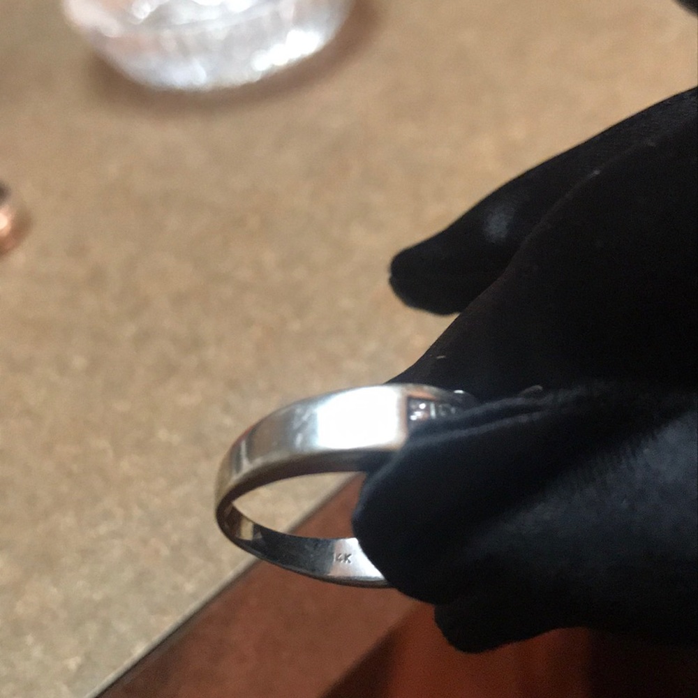 14 Karat Diamond White Gold Diamond Ring - Picture 5 of 8